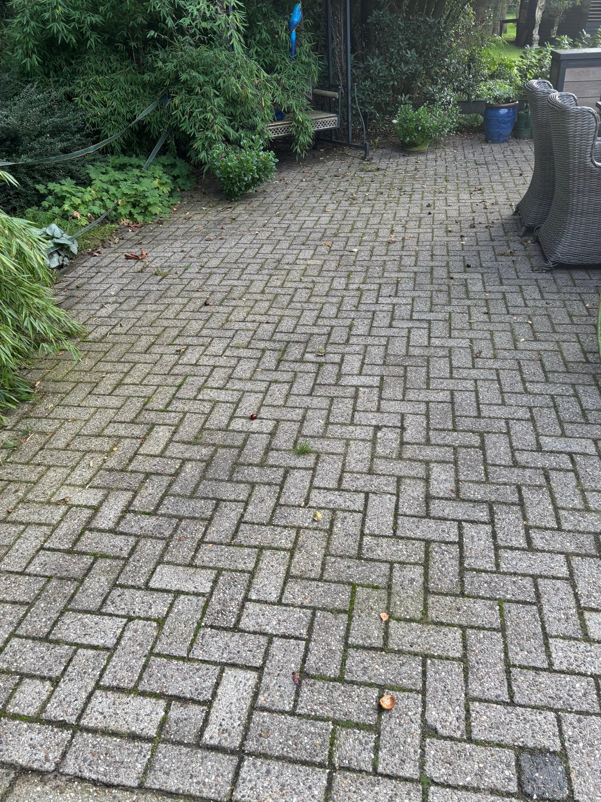 Gratis ophalen: Gebruikte betonnen klinkers en terrastegels, Ophalen, Gebruikt, Klinkers, 10 m² of meer