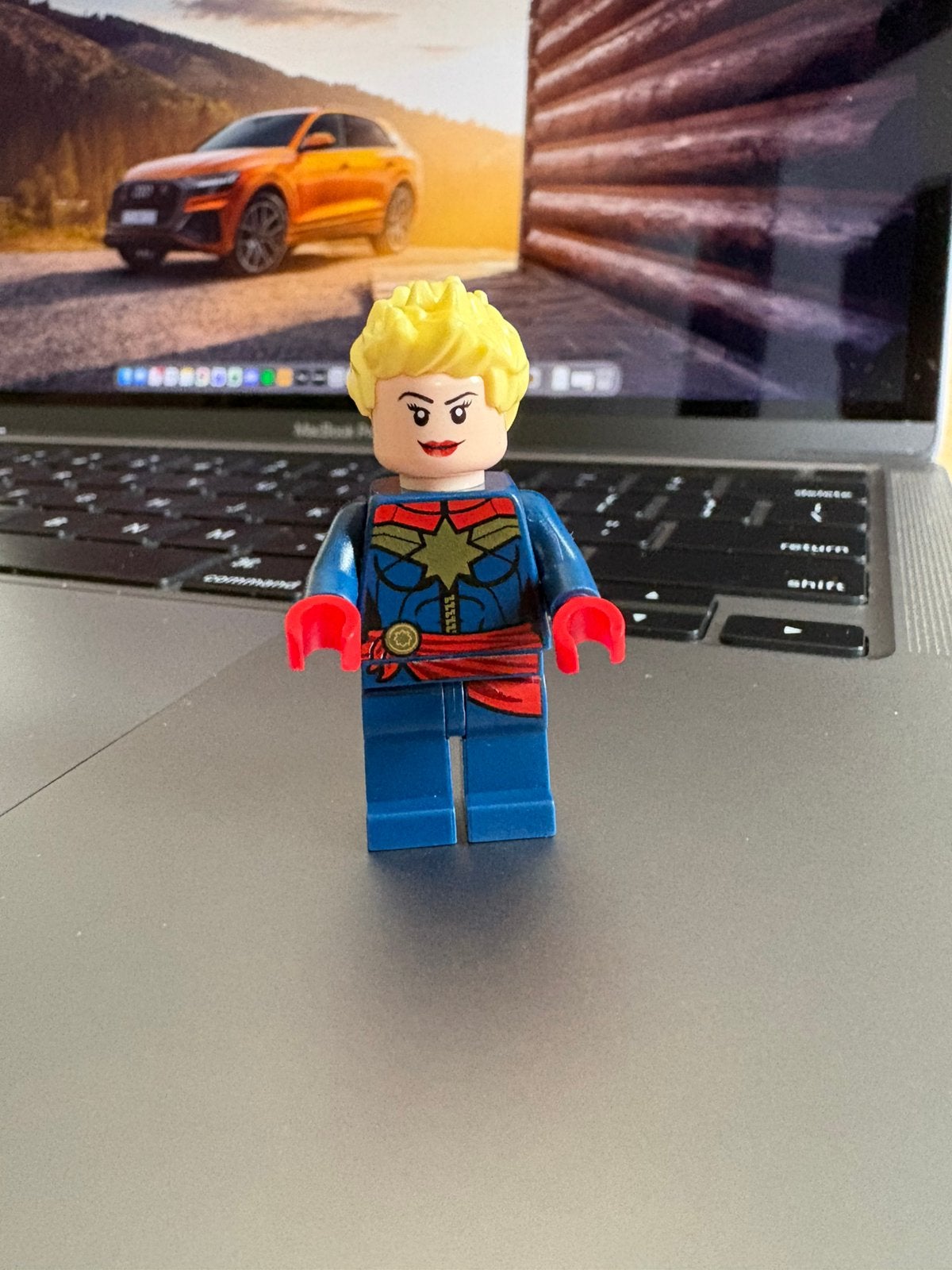 Lego Avengers - Captain Marvel - sh226 uit set 76049, Marvel, Lego, Ophalen of Verzenden, Zo goed als nieuw