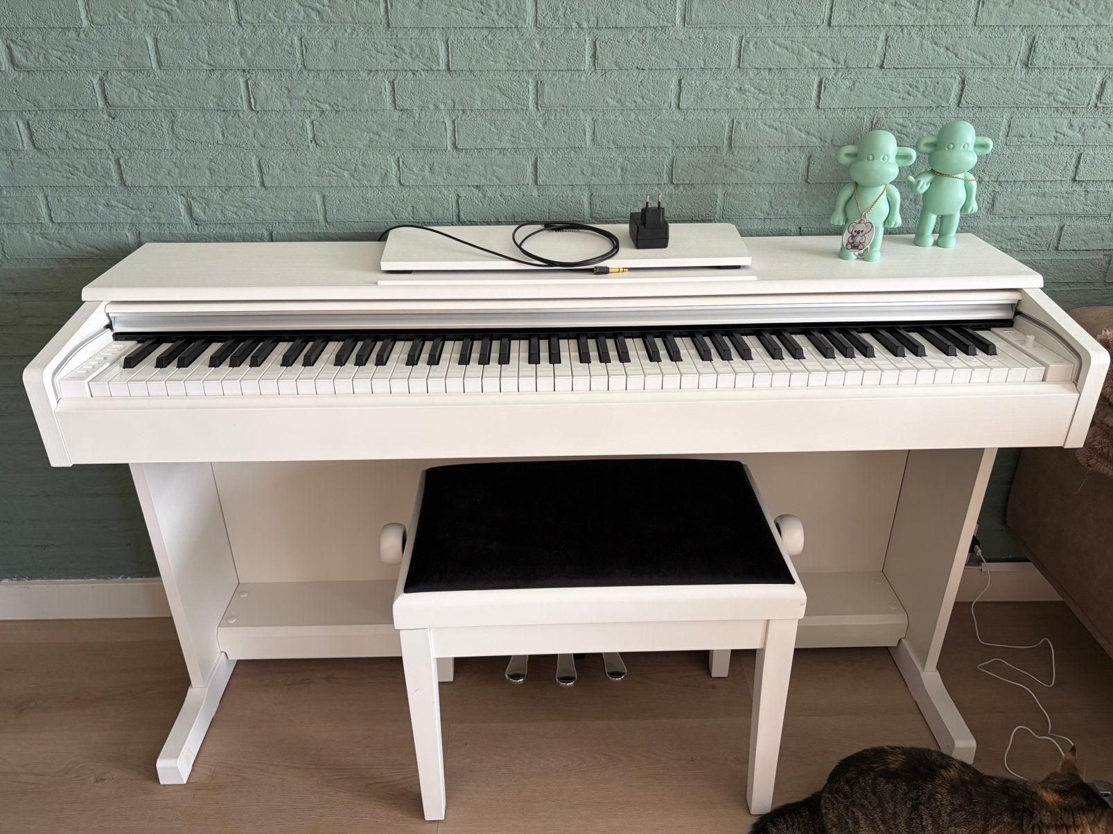 Yamaha YDP-145WH zo goed als nieuw!, Ophalen, Zo goed als nieuw, Wit