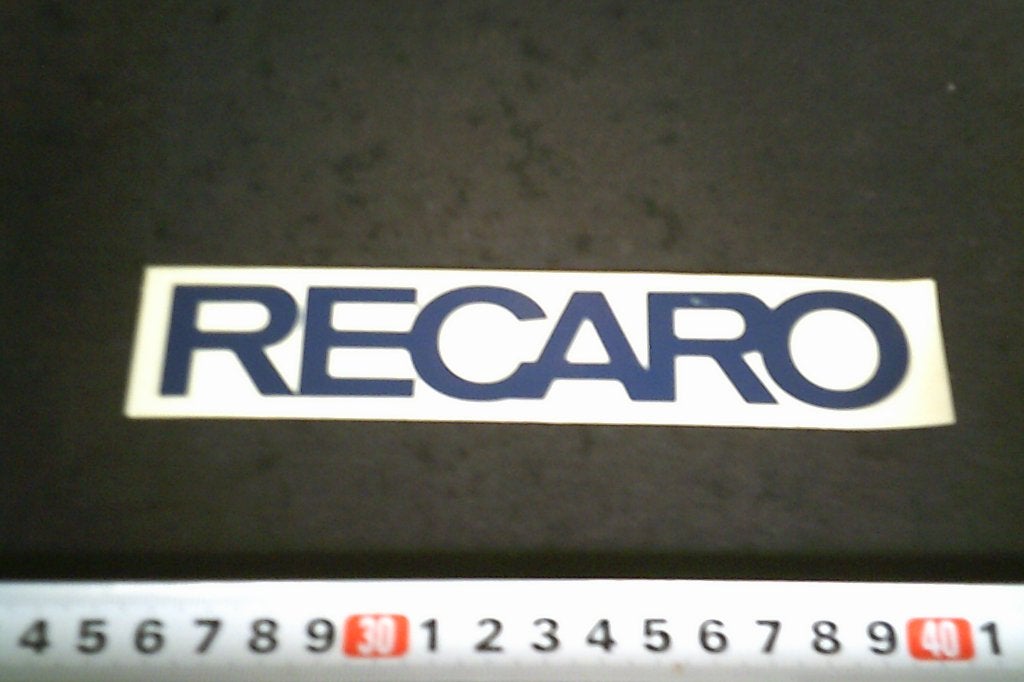 sticker RECARO, Ophalen of Verzenden, Zo goed als nieuw