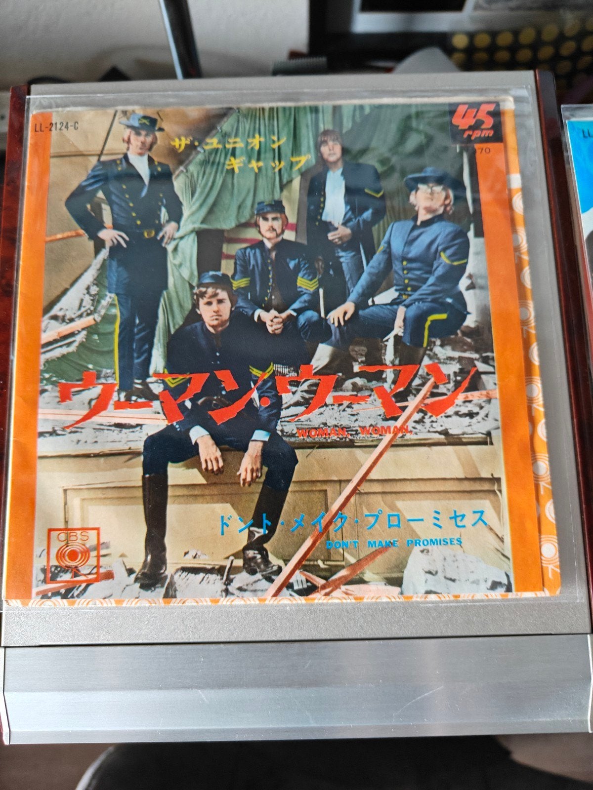 Gary Puckett and the union Gap -Woman woman ( Japan), Ophalen of Verzenden, Gebruikt, Pop