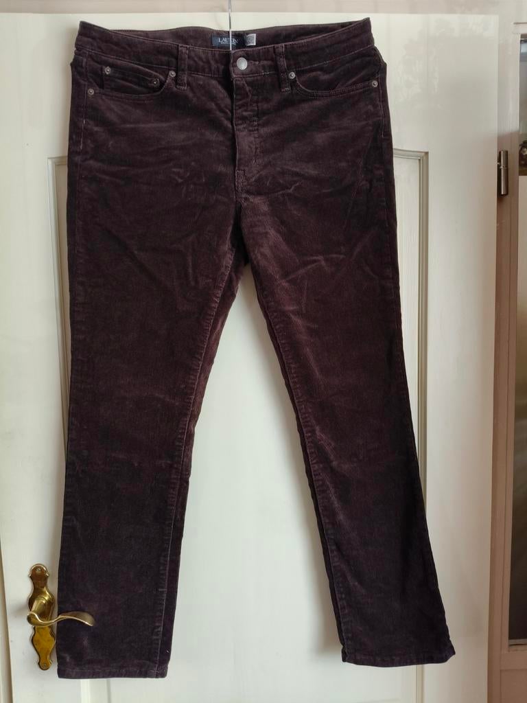 Ralph Lauren Corduroy broek/ bruin/42, Ophalen, Bruin, Ralph Lauren, Lang