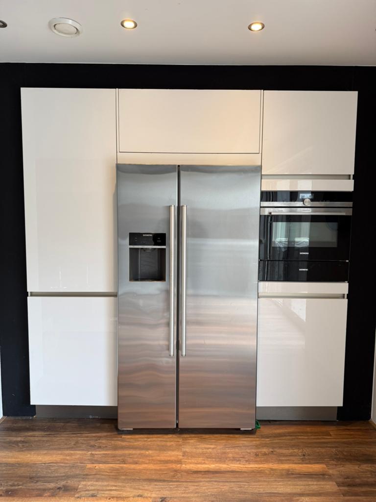 Luxe Siematic keuken Kastenwand + Siemens Apparatuur, Overige materialen, Wit, Overige typen, Ophalen of Verzenden