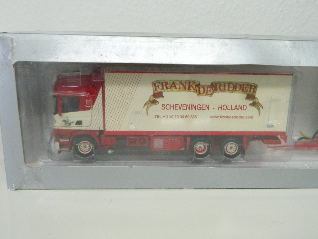 WSI Scania R5 Combi Frank de Ridder, Ophalen of Verzenden, Zo goed als nieuw, Bus of Vrachtwagen, Wsi
