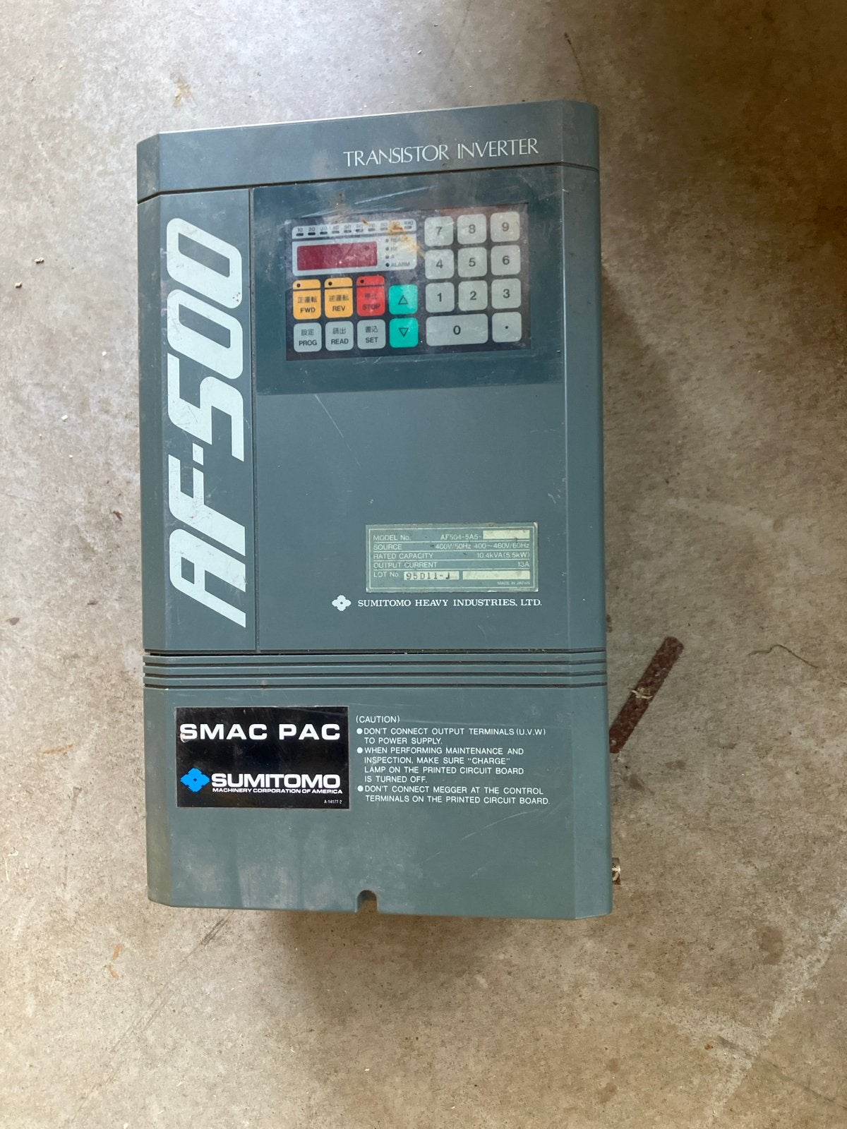 Sumitomo AF-500 Transistor Inverter 10.4kVA (5.5kW), Hobby en Vrije tijd, Elektronica-componenten, Ophalen