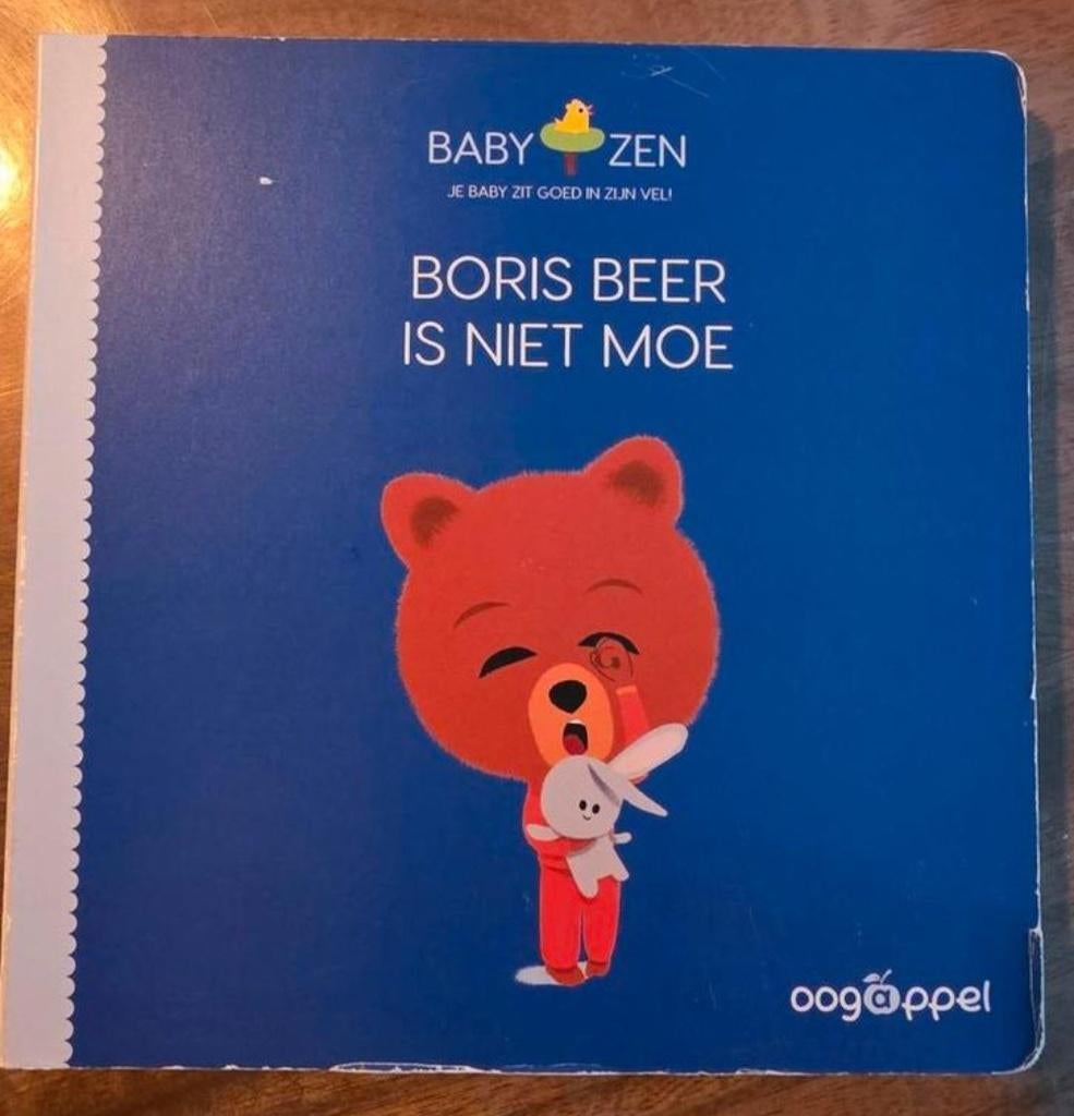 Te koop boek: Boris Beer is niet moe - Baby Zen boek, Ophalen of Verzenden, Nieuw, 0 tot 6 maanden