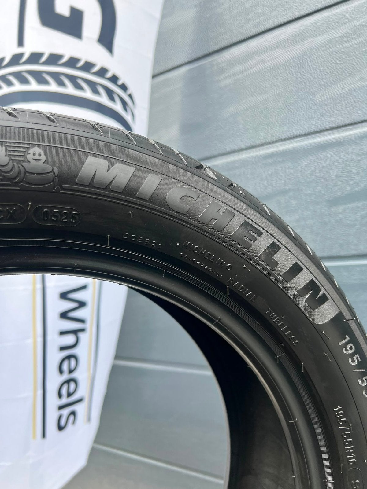 4x 195 55 R16 91H Michelin E Primacy zomerbanden 195 55 16, Auto-onderdelen, 16 inch, Nieuw, Ophalen of Verzenden, Band(en)