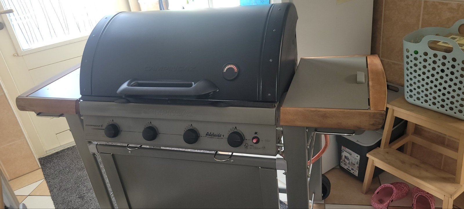 Campingaz Adelaide Classic L Deluxe BBQ - Zo goed als nieuw, Ophalen, Zo goed als nieuw, Campingaz
