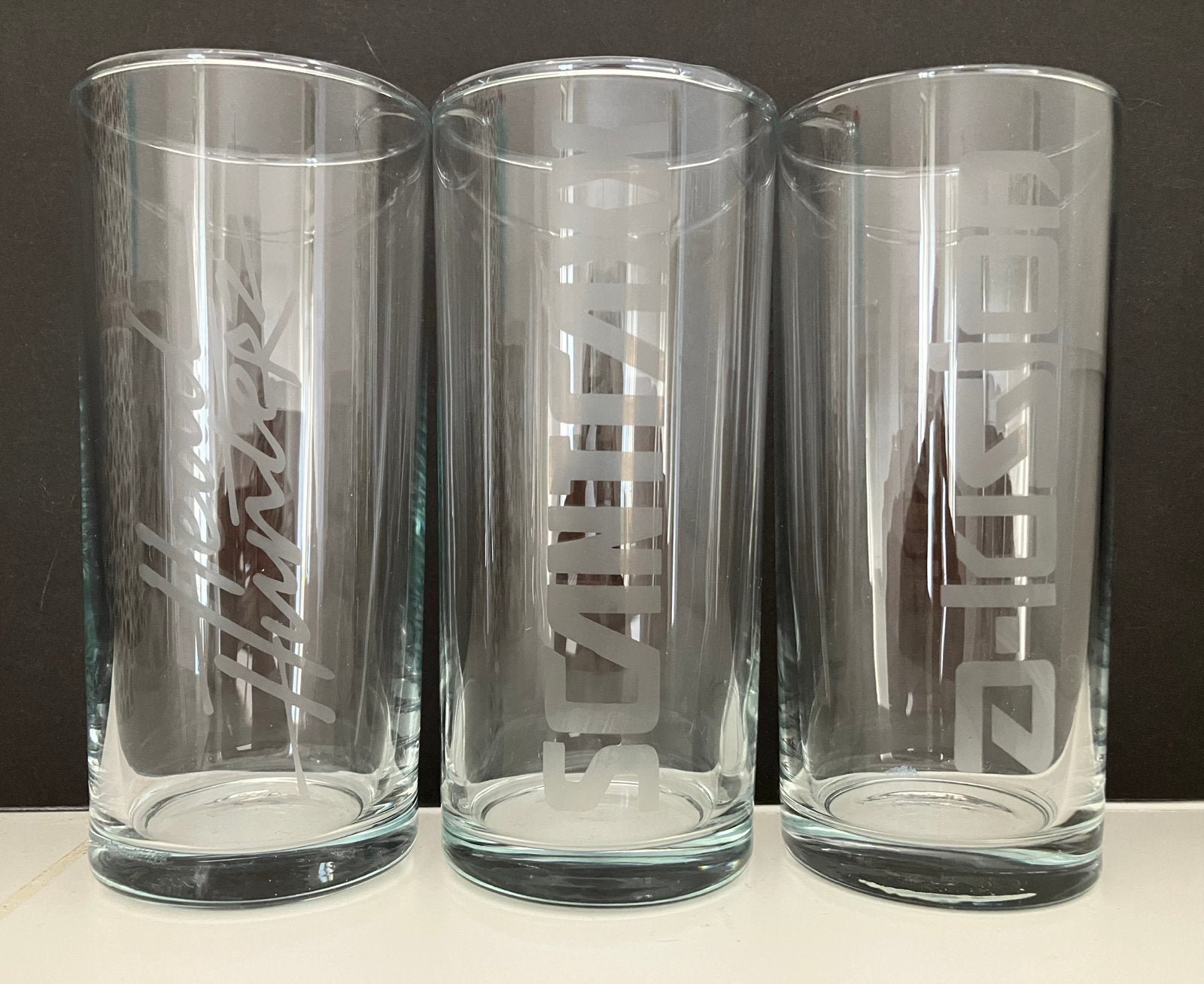 3 Scantraxx Hardstyle Longdrink Glazen Headhunterz A-Lusion, Verzamelen, Glas en Borrelglaasjes, Ophalen of Verzenden, Nieuw, Frisdrankglas