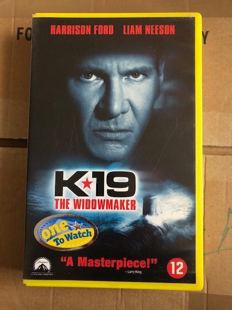 K19 The Widowmaker VHS/Videoband Ex-rental, Vanaf 16 jaar, Ophalen of Verzenden, Gebruikt, Horror