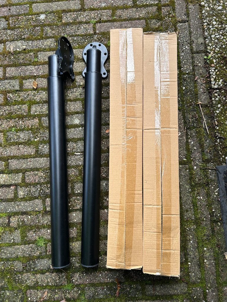 Uitschuifbare tafelpoten, Ophalen, In hoogte verstelbaar, Nieuw