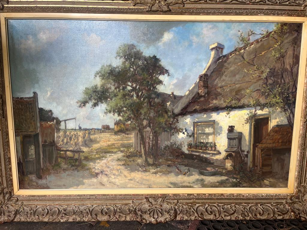 Klassiek schilderij, Ophalen of Verzenden