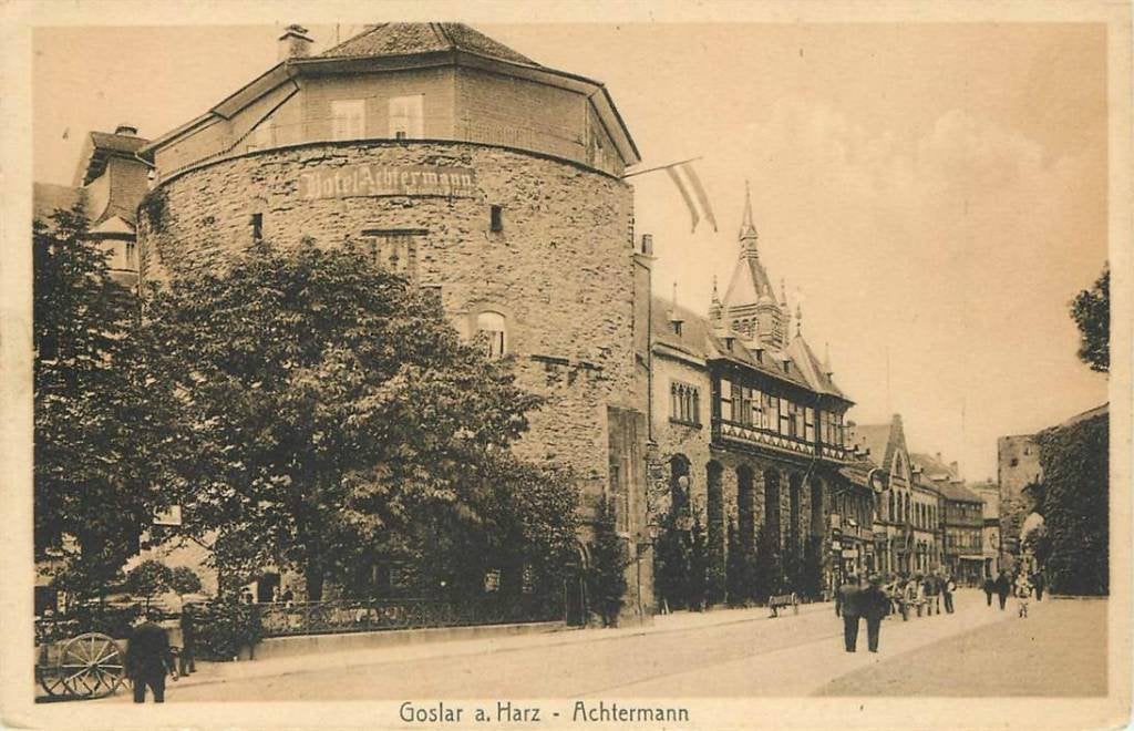 381-115-013 Achtermann Goslar a.Harz, Verzenden, Voor 1920, Duitsland