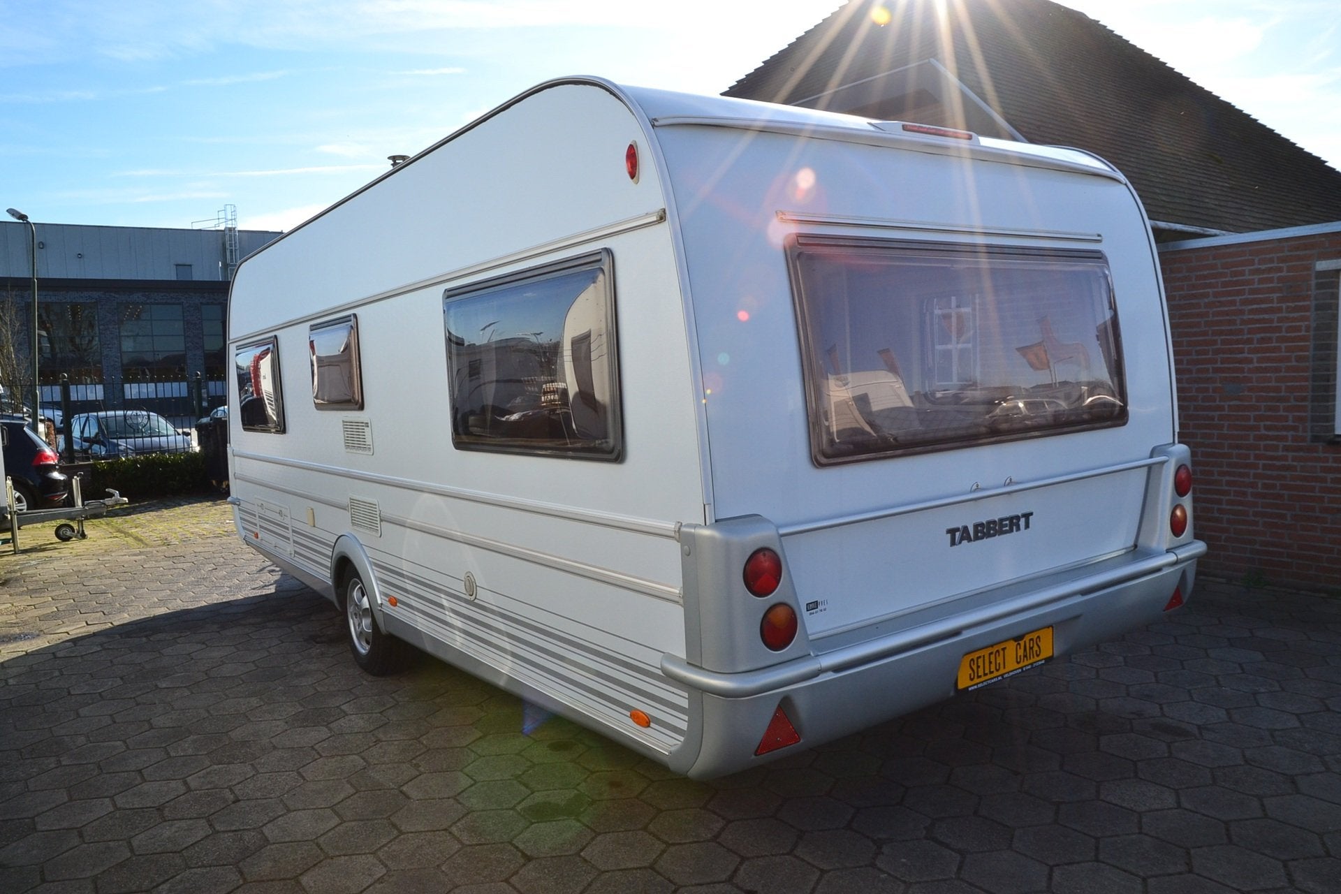 Tabbert Vivaldi 560 TD - Luifel - Frans bed - 4 slaap plaats, Bedrijf, Info@selectcars.nl, 5 tot 6 meter, Tot en met 4