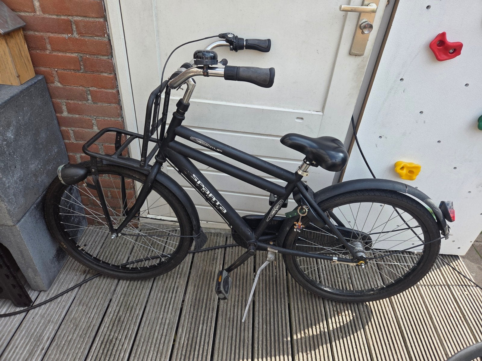 Sparta transportfiets - Zwart - Gebruikt, Ophalen, Terugtraprem, Sparta, Versnellingen