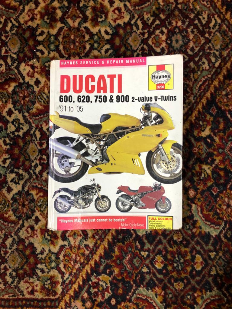 Werkplaatshandboek Ducati 600, 620, 750 & 900 (1991-2005), Ophalen of Verzenden, Ducati
