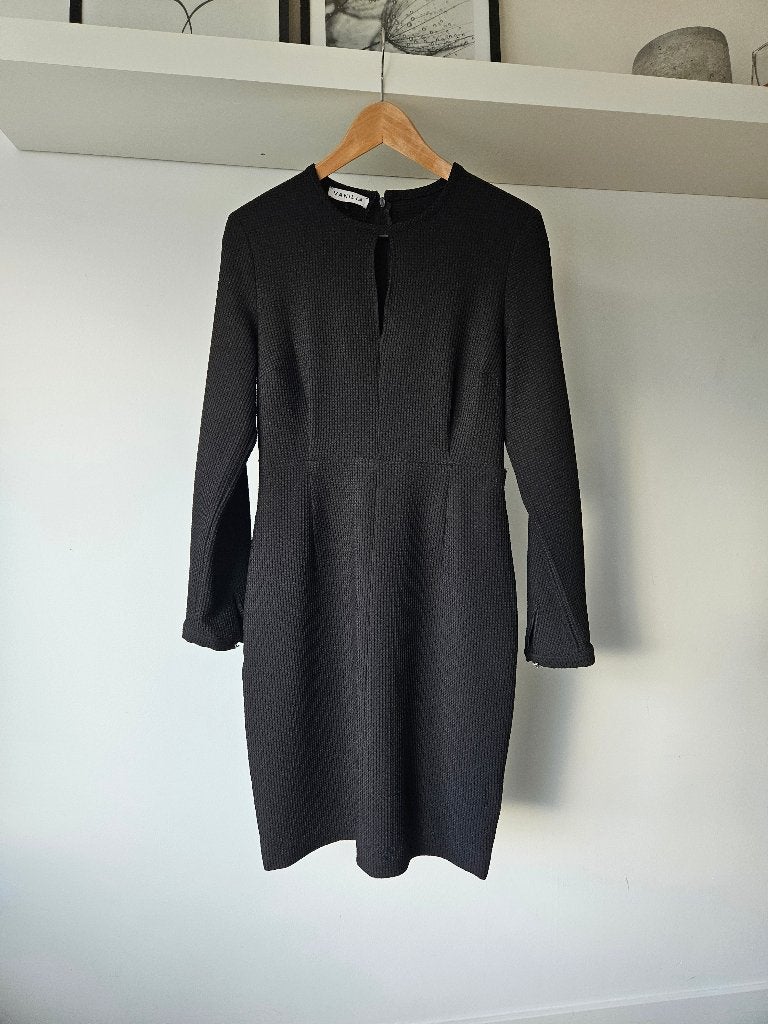 Jurk Vanilia mt S, Kleding | Dames, Vanilia, Zwart, Ophalen of Verzenden, Zo goed als nieuw