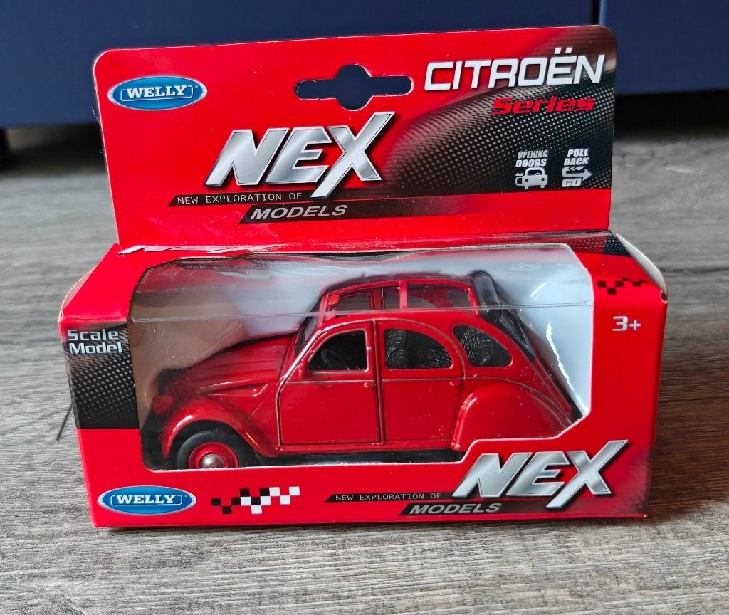 Welly NEX Citroën 2CV model, Ophalen of Verzenden, Nieuw, Auto, Overige merken