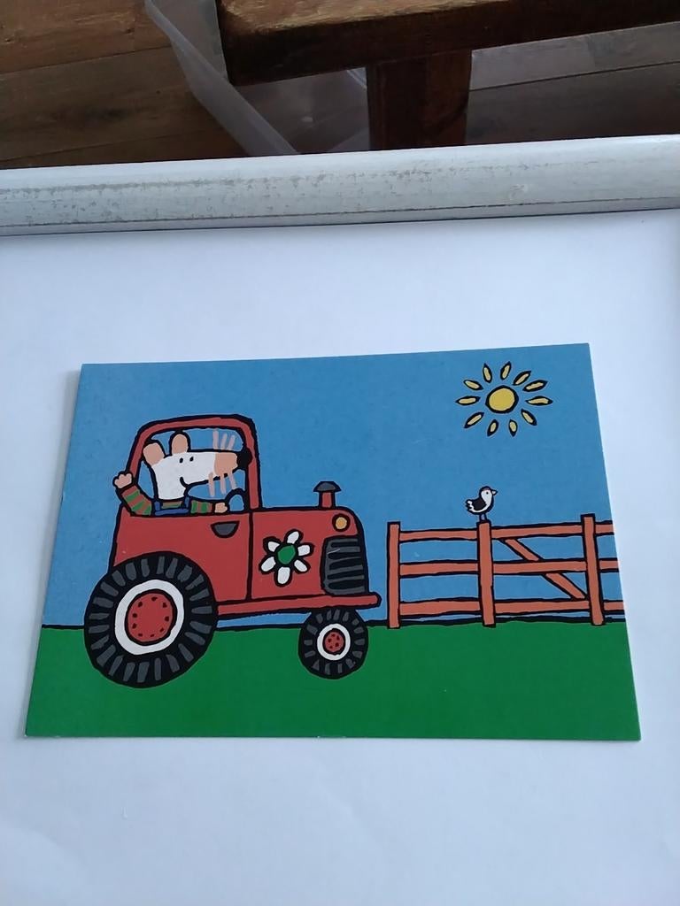 MUIS. IN TRACTOR.  -  LUCY COUSINS. 2000, Ophalen of Verzenden, 1980 tot heden, Overige thema's