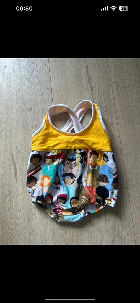 FENDI badpak baby meisje maat 62, Maat 62, Meisje, Badpak, Nieuw