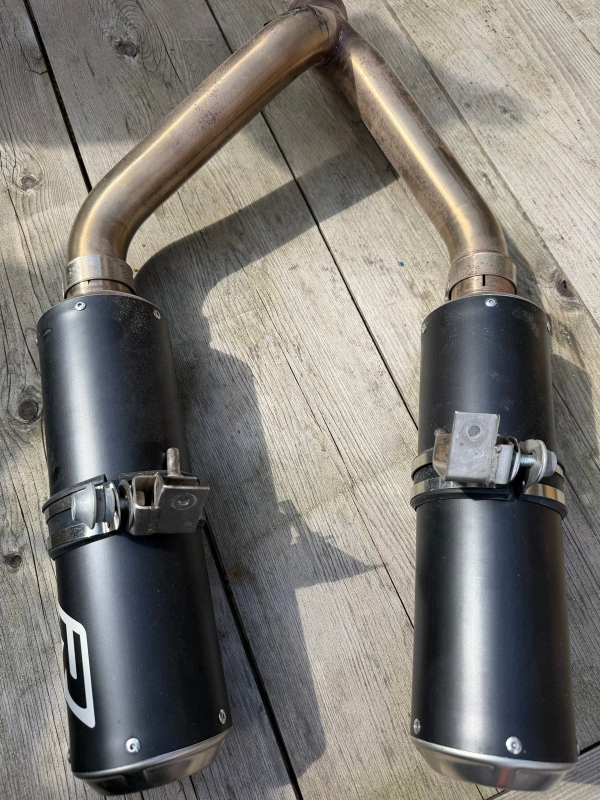 Dominator uitlaten voor KTM Superduke 990 (2005-2011), Ophalen, Gebruikt