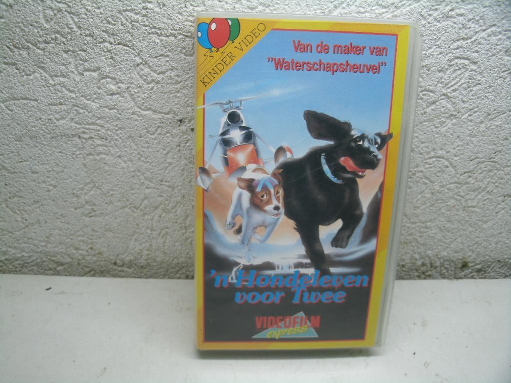 vhs 207a 'n hondeleven voor twee, Cd's en Dvd's, VHS | Kinderen en Jeugd, Alle leeftijden, Ophalen of Verzenden, Gebruikt