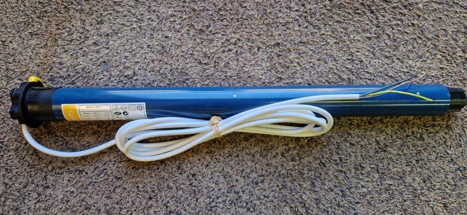 krachtige 35 m motor, Doe-het-zelf en Verbouw, Rolluiken, Verzenden, Wit, 200 cm of meer