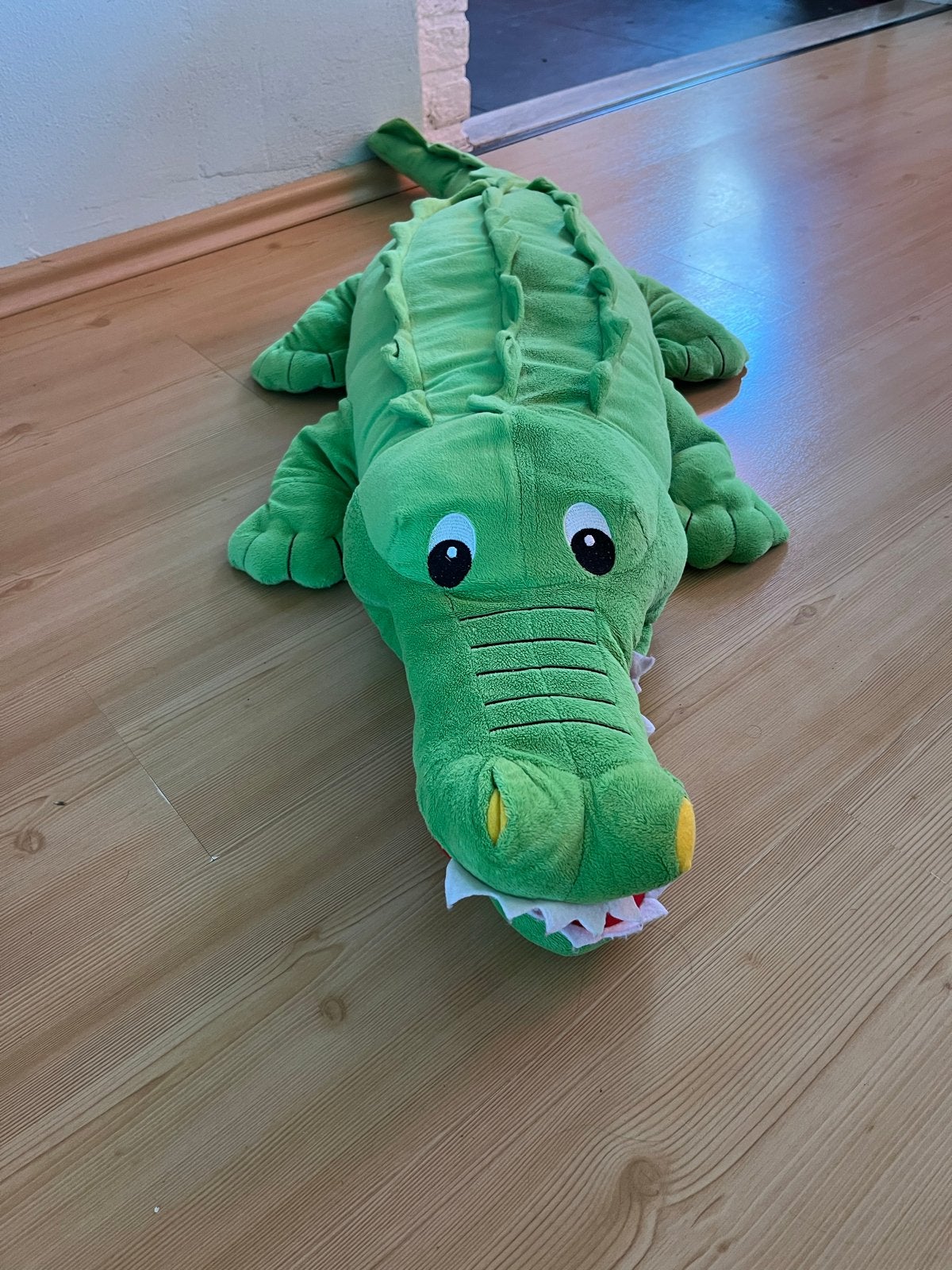 Grote knuffel krokodil - Groen, Ophalen, Groen, Overige merken, Overige karakters