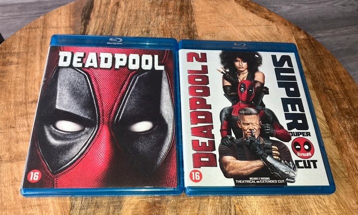 Deadpool 1 & 2 Blu-ray, Cd's en Dvd's, Blu-ray, Ophalen of Verzenden, Zo goed als nieuw