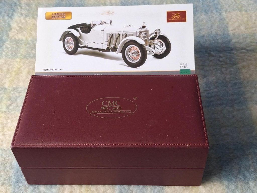 CMC 1/18. 2 LEGE DOZEN (!) Mercedes en Bugatti, Ophalen of Verzenden, Nieuw, Auto, Overige merken