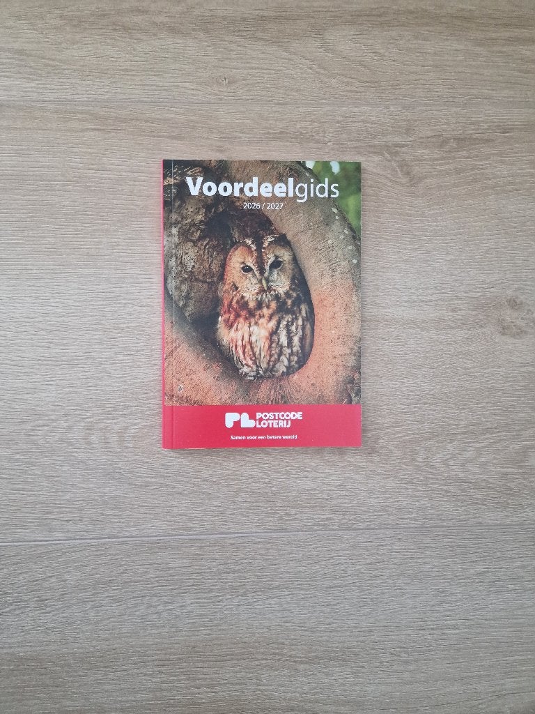Postcodeloterij Voordeelgids 2026/2027, Drie personen of meer, Kortingsbon, Overige typen