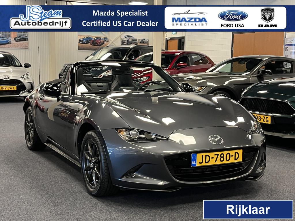 Mazda MX-5 ND Roadster 1.5 SkyActiv-G 131PK GT-M Bose Sports, 12 maanden, Achterwielaandrijving, Gebruikt, 4 cilinders