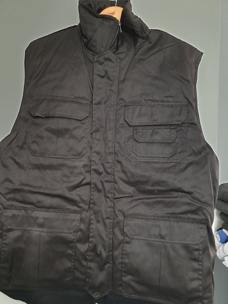 heren bodywarmers, Ophalen, Nieuw, Maat 56/58 (XL), Zwart