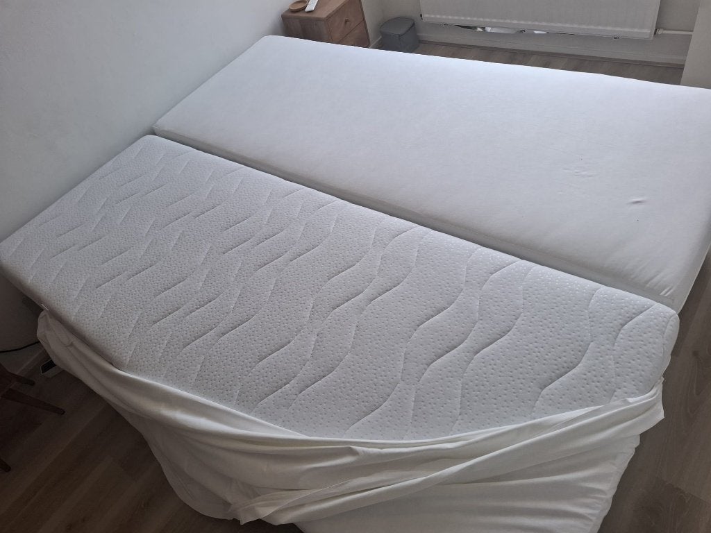 Zo goed als nieuw matras - (210x80), Ophalen, Eenpersoons, 210 cm, Zo goed als nieuw