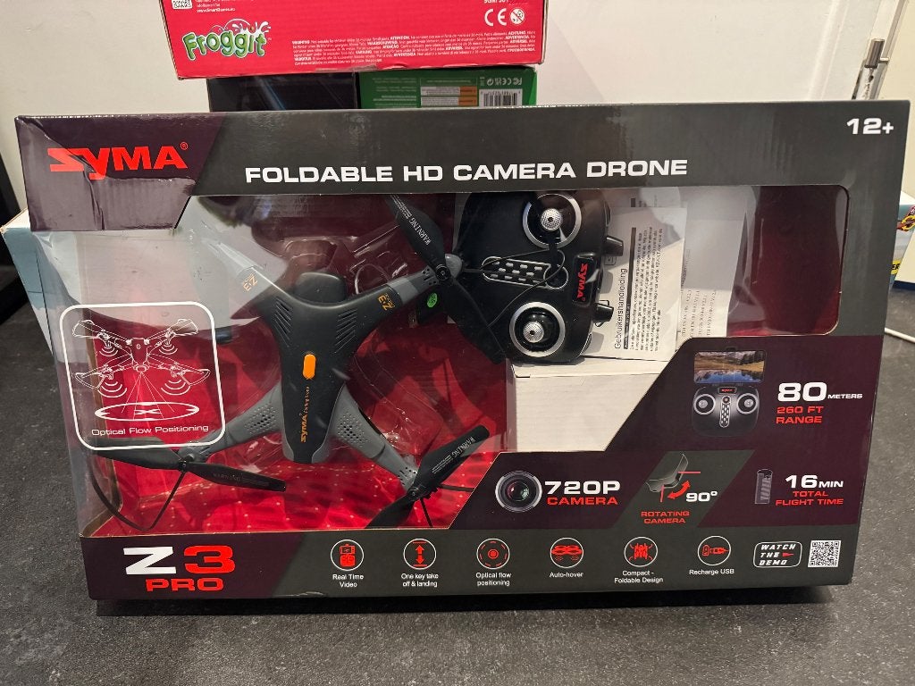 SYMA Z3 PRO Foldable HD Camera Drone – Nieuw & Compleet, Audio, Tv en Foto, Drones, Cameradrone, Syma, Nieuw, Altitude Hold