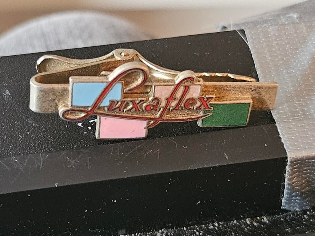 Luxaflex stropdasclip, Ophalen of Verzenden