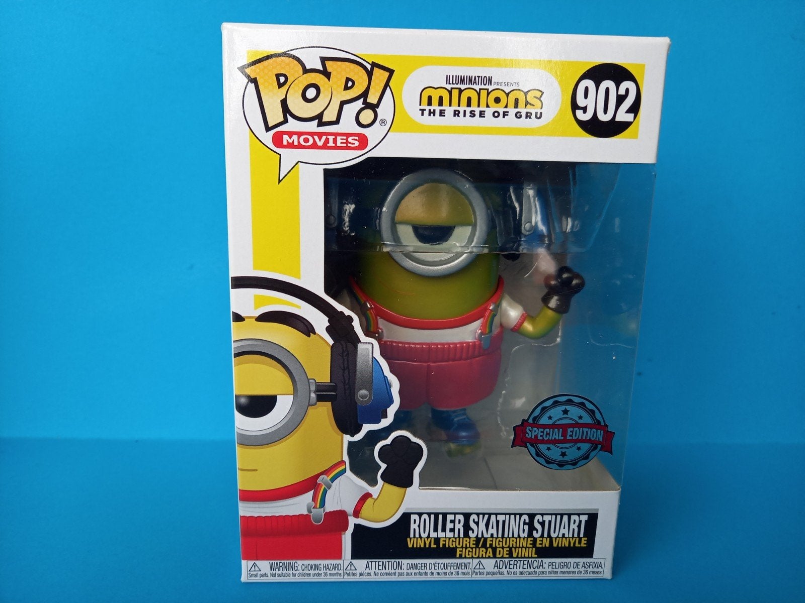 Funko Pop Pop! 902 Roller Skating Stuart Minions NIEUW, Ophalen of Verzenden, Nieuw