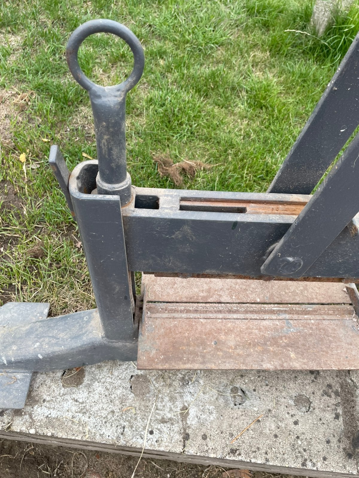 Steen Knipmachine, Ophalen, Gebruikt