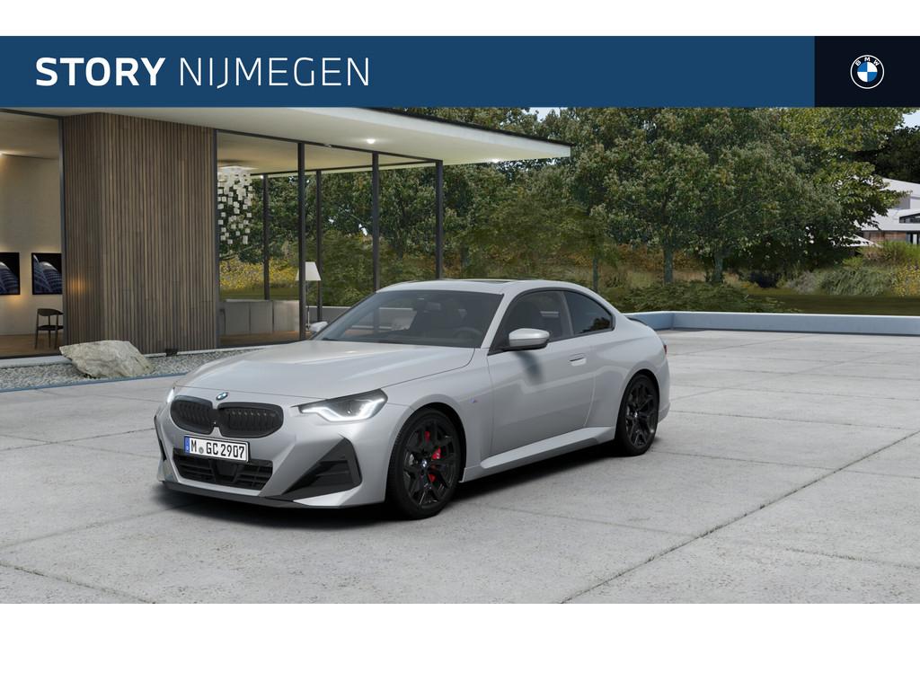 BMW 2 Serie Coupe 220i M Sport Automaat / Schuif-kanteldak /, Automaat, 1998 cc, Zwart, 4 cilinders