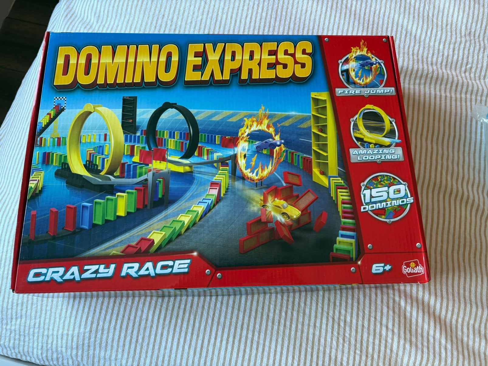 Domino express, Ophalen, Zo goed als nieuw