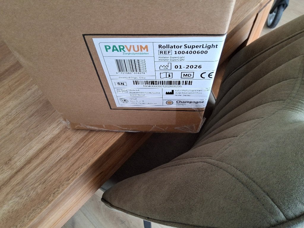 Rollator, Ophalen, Lichtgewicht, Zo goed als nieuw