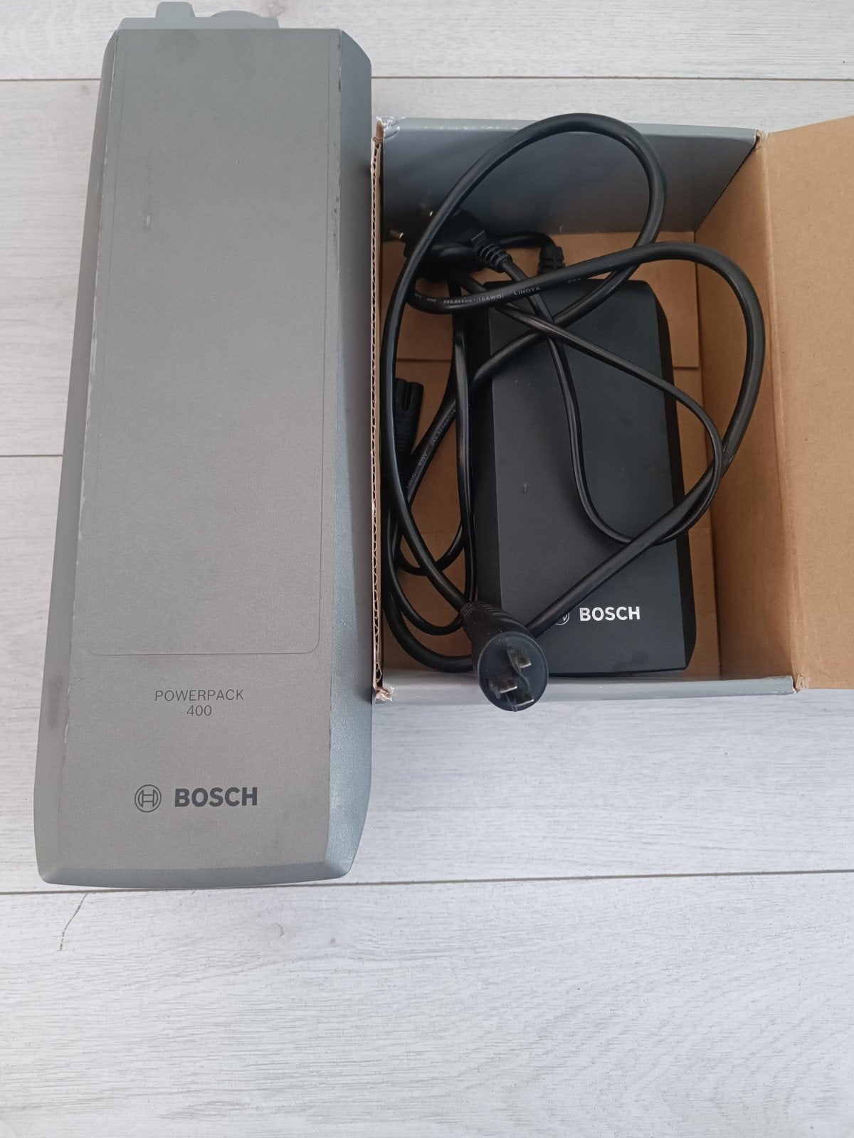 Bosch Powerpack 400 E-bike Accu met Oplader, Ophalen of Verzenden, Gebruikt