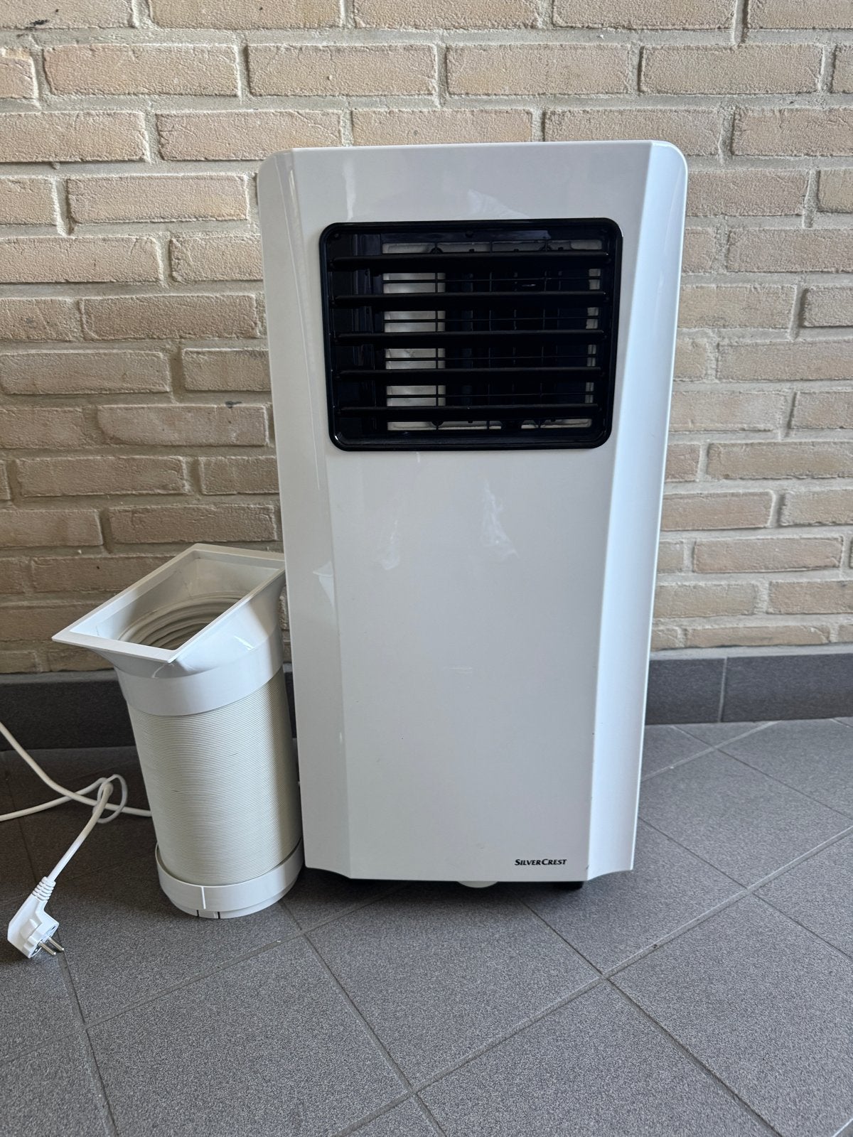 SilverCrest 7000BTU Mobiele Airco PD-8871 - 7000 BTU, Ophalen, Minder dan 60 m³, 3 snelheden of meer, Zo goed als nieuw