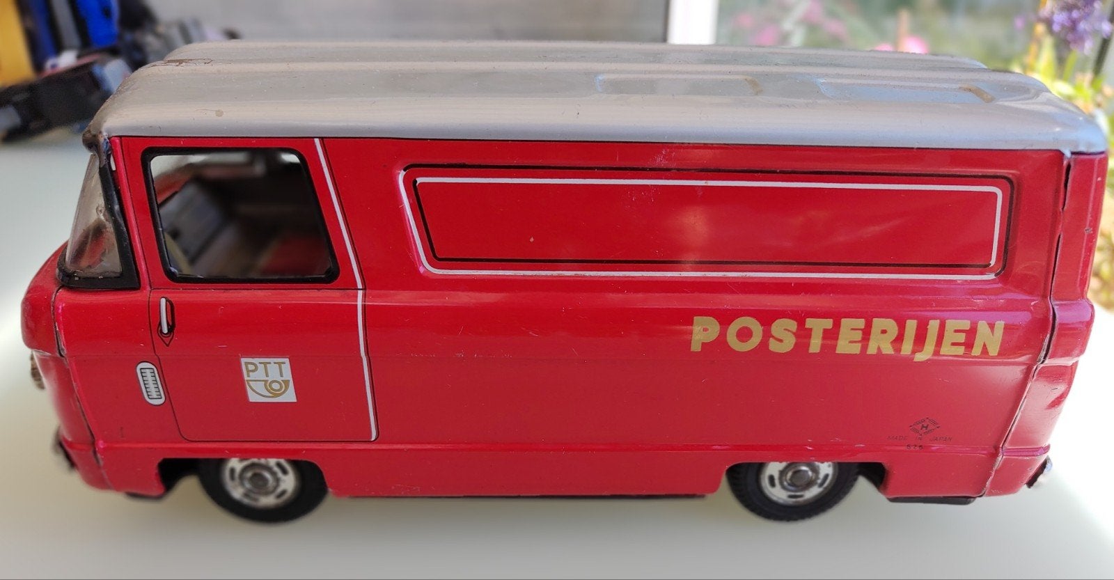 Vintage PTT Posterijen Bestelbus Speelgoedauto, Ophalen of Verzenden, Gebruikt, Bus of Vrachtwagen, Overige merken