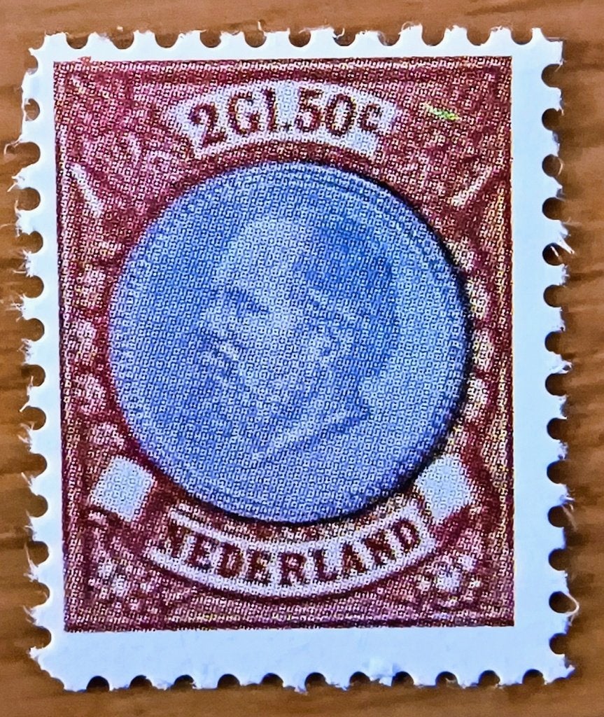 1872 | NVPH 29 Koning Willem III | FACSIMILE |67|, Postzegels en Munten, Ophalen of Verzenden, Na 1940