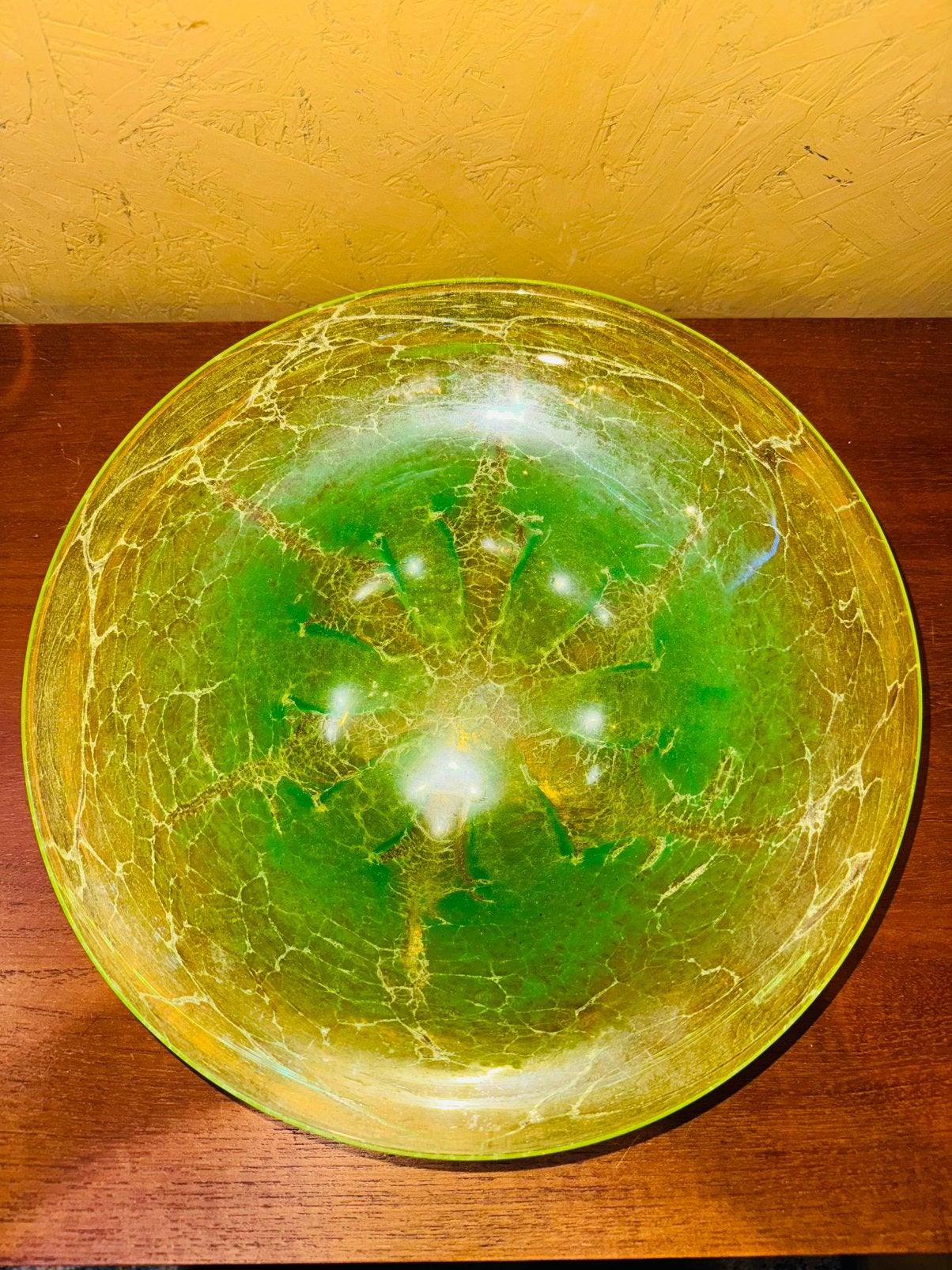 WMF Ikora Uraniumglas schaal 1930’s, Antiek en Kunst, Ophalen of Verzenden