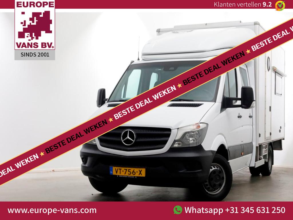 Mercedes-Benz Sprinter 516 CDI 163pk E6 7G Automaat D.C. Bak, Auto's, Bestelauto's, Achterwielaandrijving, Gebruikt, Euro 6, 4 cilinders