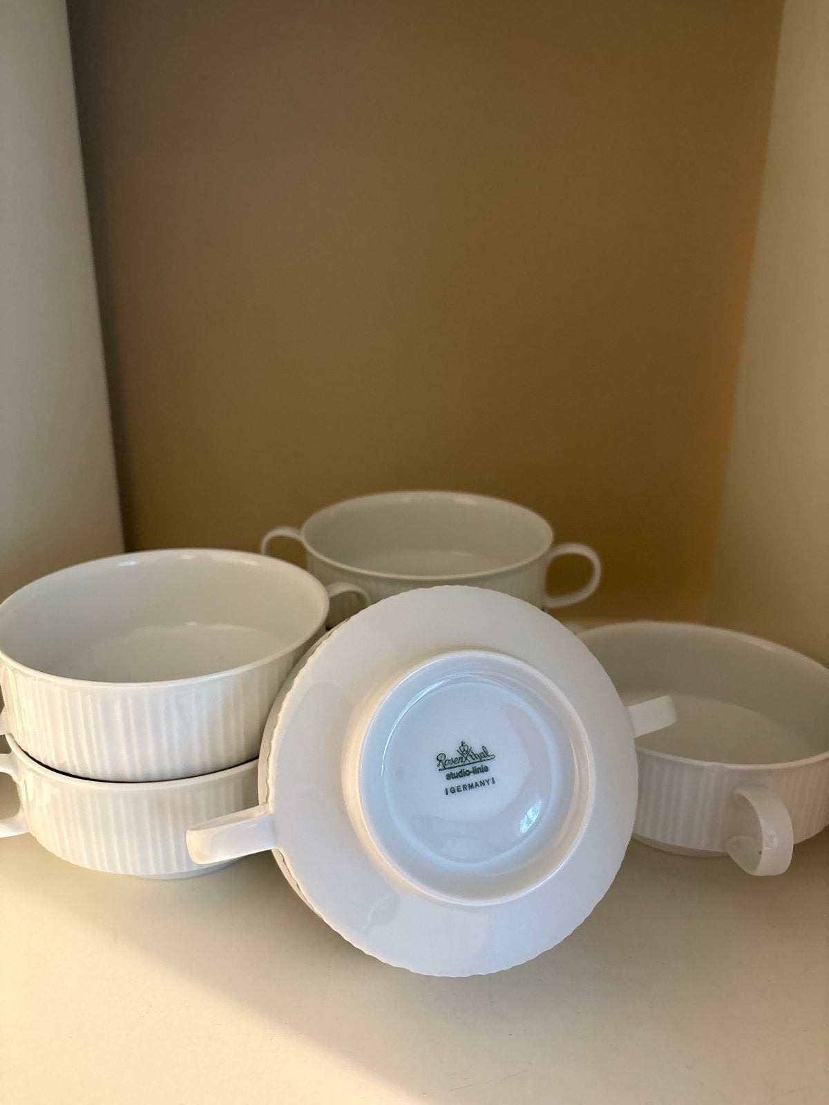 Rosenthal Studio-Linie soepkommen (6 stuks), Gebruikt, Overige merken, Ophalen of Verzenden, Kom(men)