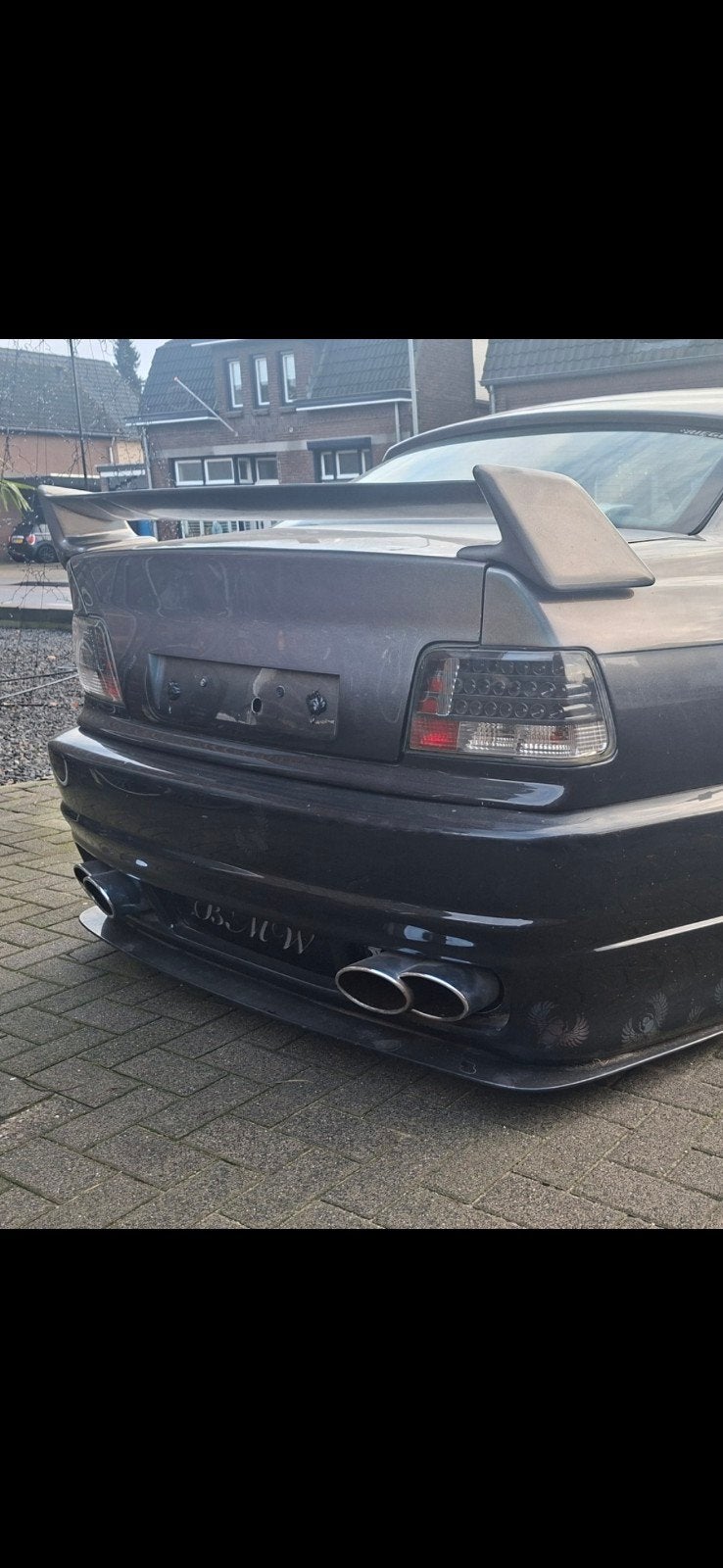Kofferklep BMW E36 Sedan met unieke spoiler, Ophalen, Gebruikt, Achterklep, Achter