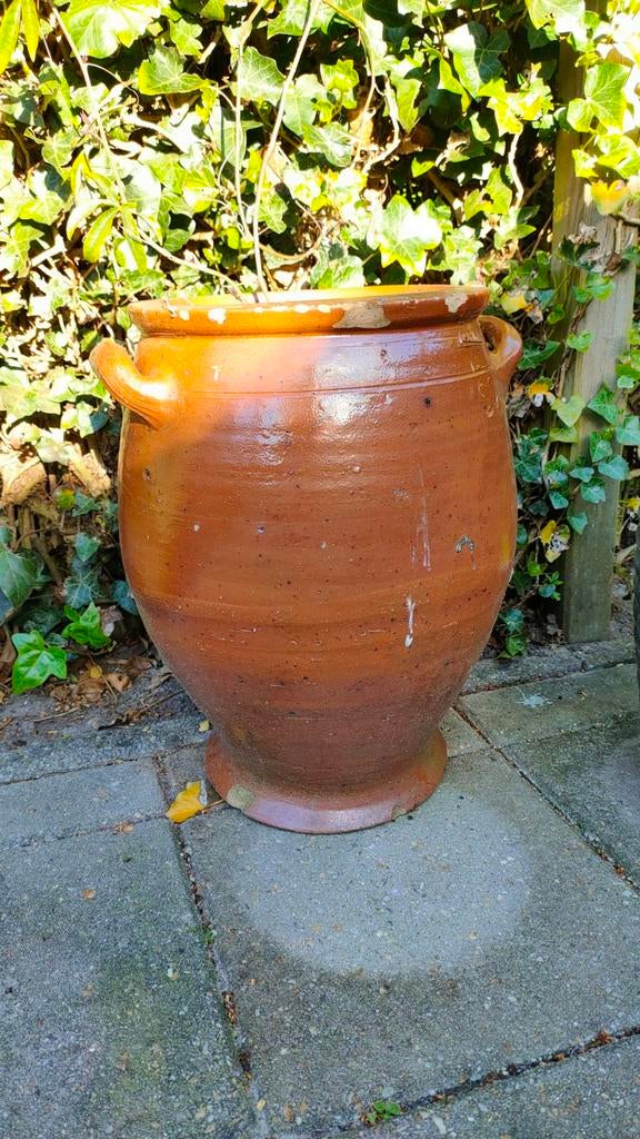 Antieke grespot, inmaakpot, keulse pot, 41 cm hoog, Ophalen, Rond, Minder dan 25 cm, Minder dan 40 cm